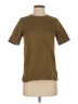 Club Monaco 100% Polyester Brown Short Sleeve Top Size XS - photo 1