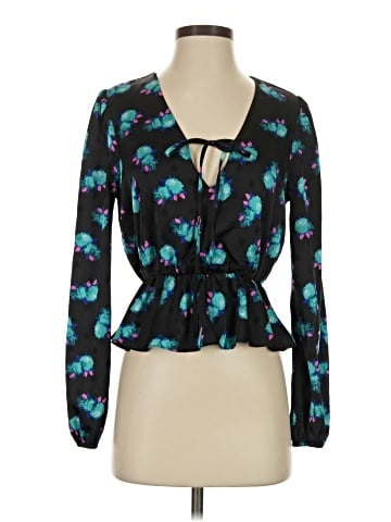 WAYF Long Sleeve Blouse (view 1)