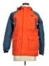 Lands' End Color Block Orange Snow Jacket Size M - photo 1