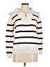 Unbranded Stripes White Pullover Sweater Size M (estimated) - photo 1