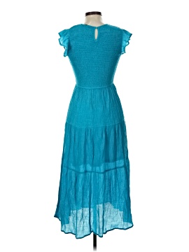 heart shaped blue dress Taste Of Love Heart Cut Out Lace Mini Dress - Blue