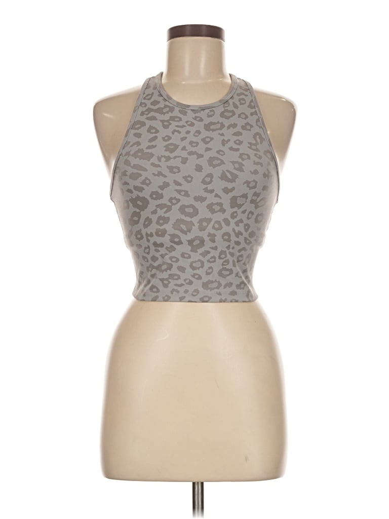 Pre-owned Unbranded Active Tank Top In Gray