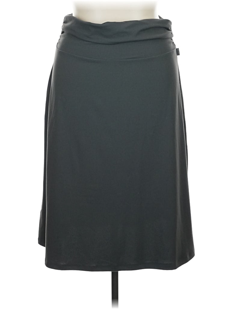 Pre-owned Eddie Bauer Casual Skirt In Gray