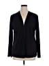 AK Anne Klein Black Long Sleeve Blouse Size XL - photo 1