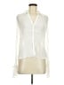 American Eagle Outfitters 100% Polyester Ivory Long Sleeve Blouse Size M - photo 1