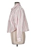 Old Navy 100% Cotton Stripes Pink Long Sleeve Button-Down Shirt Size XL - photo 5