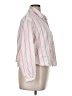 Old Navy 100% Cotton Stripes Pink Long Sleeve Button-Down Shirt Size XL - photo 4