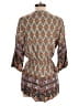 Jaase 100% Rayon Paisley Brown Romper Size M - photo 2