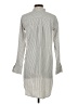 Theory Gray Long Sleeve Button-Down Shirt Size P (petite) - photo 2