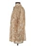 J. McLaughlin 100% Cotton Animal Print Tan Long Sleeve Blouse Size S - photo 5