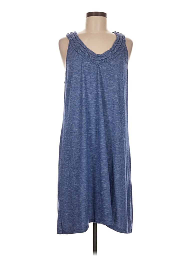 Pre-owned Max Studio Casual Dress In Blue