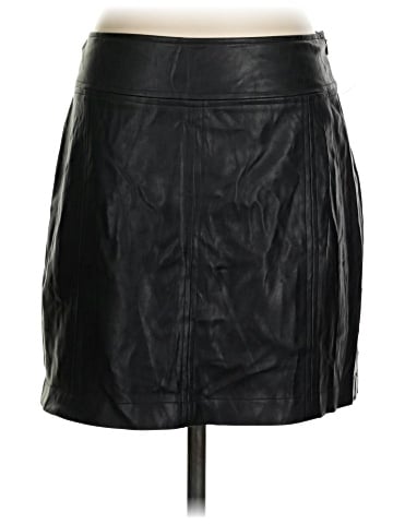 Abbeline Faux Leather Skirt (view 1)