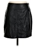 Abbeline Black Faux Leather Skirt Size S - photo 1