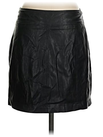Abbeline Faux Leather Skirt (view 2)