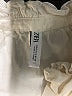 Zara 100% Cotton Ivory 3/4 Sleeve Blouse Size S - photo 7
