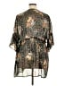 Jade by Jane 100% Polyester Black Kimono Size 1X - photo 2