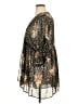 Jade by Jane 100% Polyester Black Kimono Size 1X - photo 5