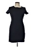 Neiman Marcus Chevron-herringbone Black Casual Dress Size L - photo 1