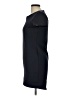 Neiman Marcus Chevron-herringbone Black Casual Dress Size L - photo 5