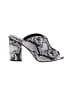 BP. Animal Print Gray Black Mule/Clog Size 7 - photo 1