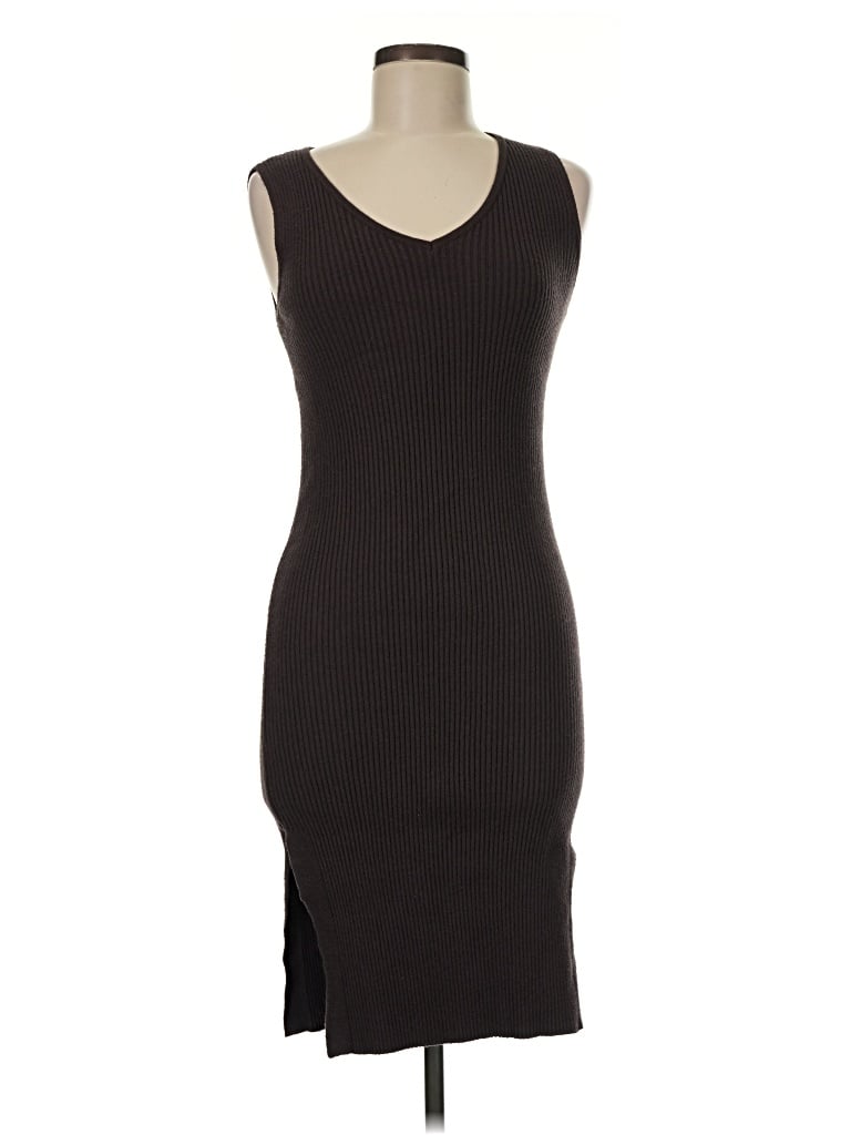 Pre-owned M Magaschoni Casual Dress In Brown