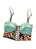 Maaji Tropical Green Swimsuit Top Size S - photo 1