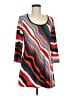 Sophie A Red 3/4 Sleeve Top Size M - photo 1