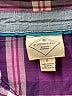 St. John's Bay Plaid Purple Long Sleeve Button-Down Shirt Size S - photo 7