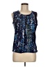 Jones Studio Blue Sleeveless Blouse Size M - photo 1