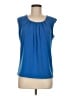 Jones Studio Blue Sleeveless Blouse Size M - photo 1