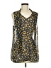 CAbi 100% Polyester Yellow Sleeveless Blouse Size M - photo 1