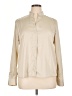Unbranded 100% Polyester Solid Ivory Long Sleeve Blouse Size XL - photo 1