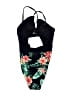 Unbranded Tropical Black One Piece Swimsuit Size S (estimated) - photo 2
