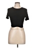 Unbranded Black Short Sleeve Turtleneck Size L - photo 1