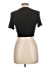 Unbranded Black Short Sleeve Turtleneck Size L - photo 2