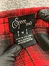 Spoon Plaid Red Long Sleeve Button-Down Shirt Size M - photo 7