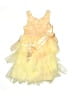 American Princess 100% Polyester Yellow Dress Size 8 - photo 2