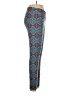 Lularoe Print Blue Leggings Size 1X (Tall & Curvy) - photo 4