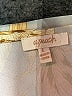 Peach 100% Polyester Gold Long Sleeve Blouse Size L - photo 7