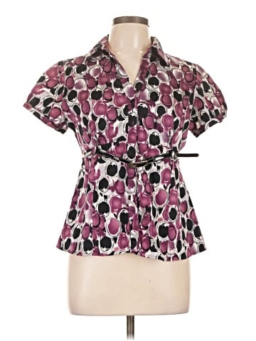 Apt. 9 Short Sleeve Blouse (view 1)