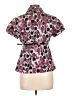 Apt. 9 Animal Print Pink Short Sleeve Blouse Size L (petite) - photo 2