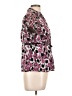 Apt. 9 Animal Print Pink Short Sleeve Blouse Size L (petite) - photo 4