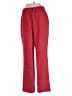 Unbranded 100% Polyester Solid Red Casual Pants Size S - photo 2