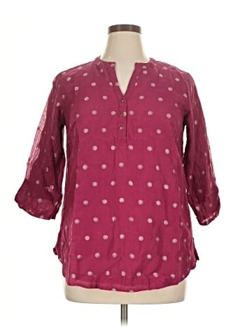 Fabindia 3/4 Sleeve Blouse (view 1)