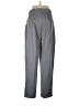 PrettyLittleThing 100% Polyester Stripes Gray Casual Pants Size 10 - photo 2