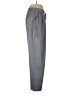 PrettyLittleThing 100% Polyester Stripes Gray Casual Pants Size 10 - photo 4