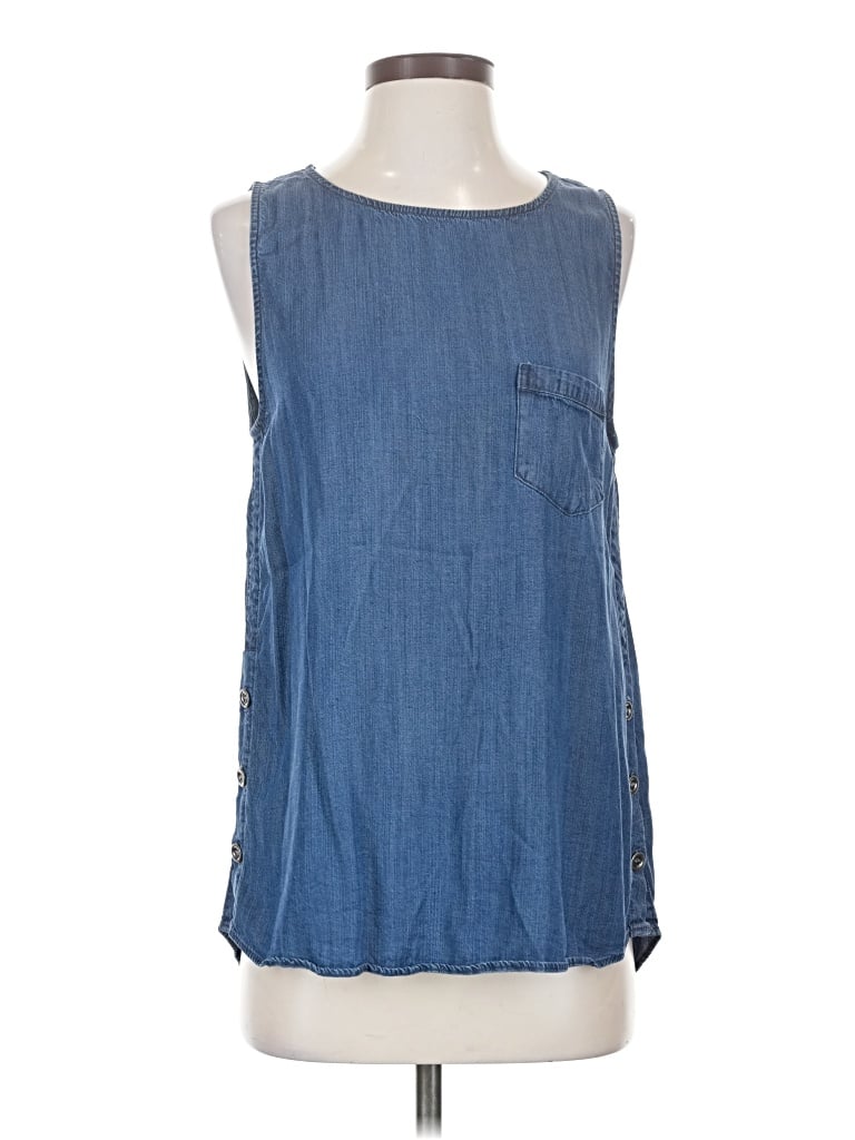 Pre-owned Staccato Sleeveless Blouse In Blue