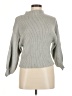 Line & Dot Gray Turtleneck Sweater Size M - photo 1