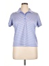 EP Pro 100% Polyester Blue Short Sleeve Polo Size XL - photo 1