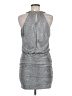 Laundry by Shelli Segal Metallic Silver Cocktail Dress Size 6 (petite) - photo 2